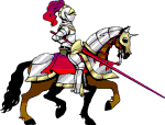 Knight on horse